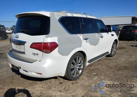 2012 Infiniti Qx56 from USA, damaged, VIN JN8AZ2NF3C9516134